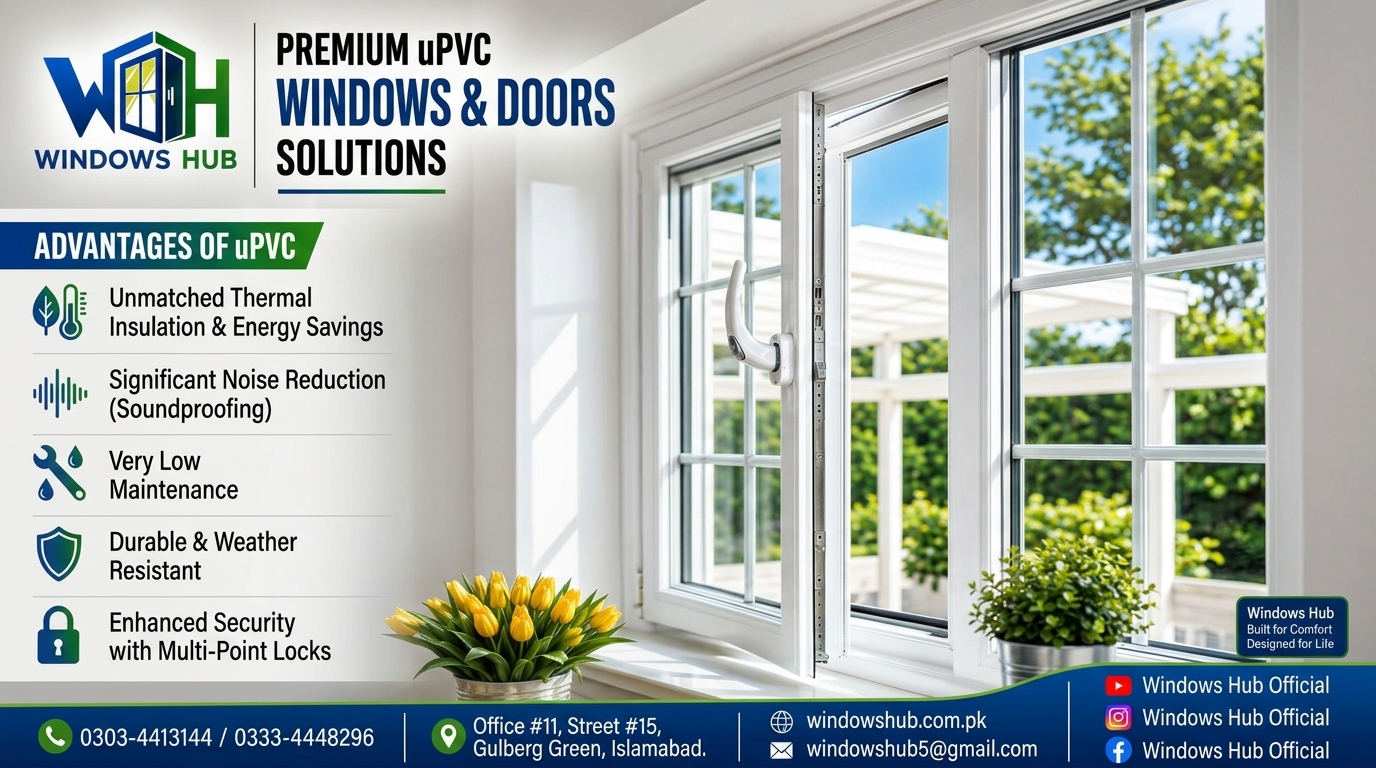 uPVC vs. Thermal Break Aluminum Windows: Which is Best for Islamabad’s Climate?