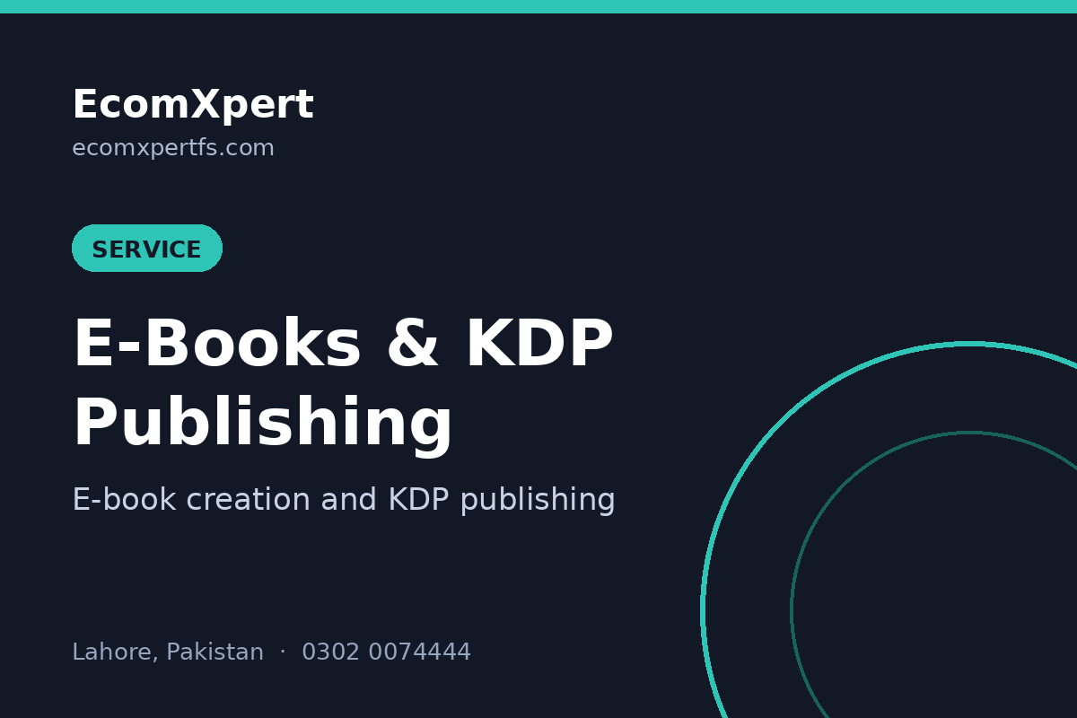 E-Books & KDP Publishing (Service)
