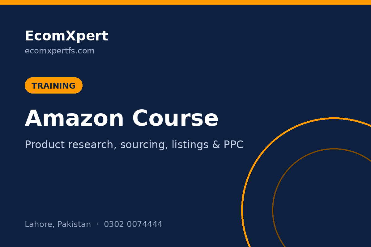 Amazon Course in Lahore